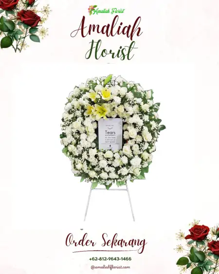 Krans Bunga Duka Pasiran